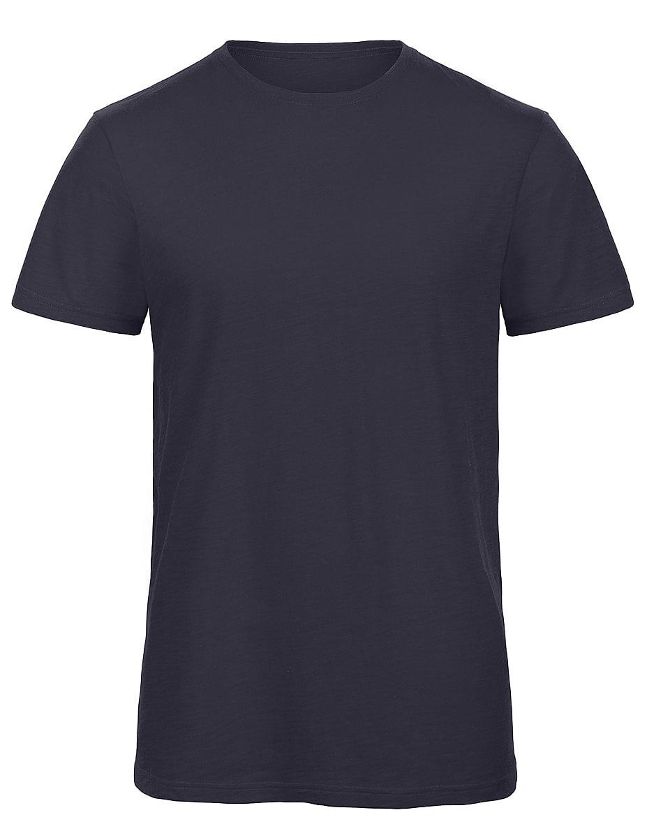 B&C Mens Inspire Slub T-Shirt in Chic Navy (Product Code: TM046)