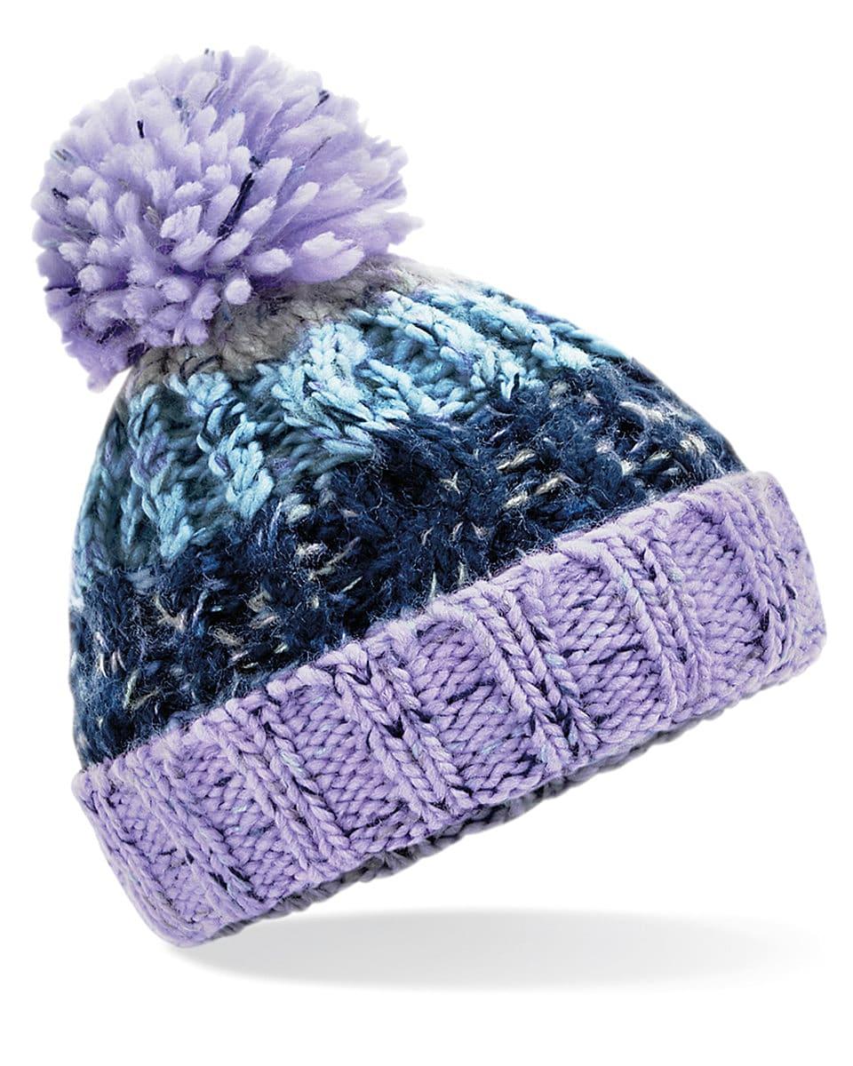 Beechfield Infant Corkscrew Beanie Hat in Lavender Fizz (Product Code: B486A)