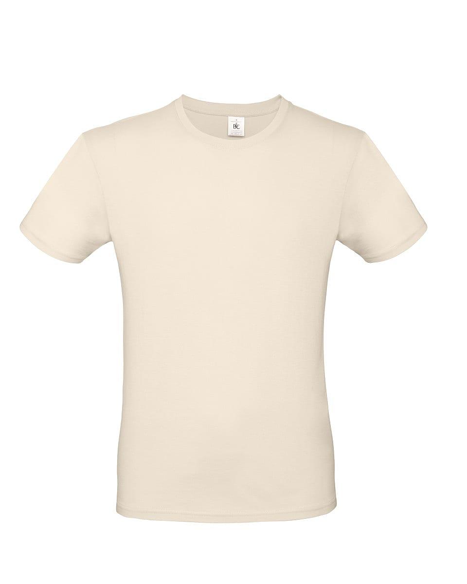 B&C Mens E150 T-Shirt in Natural (Product Code: TU01T)