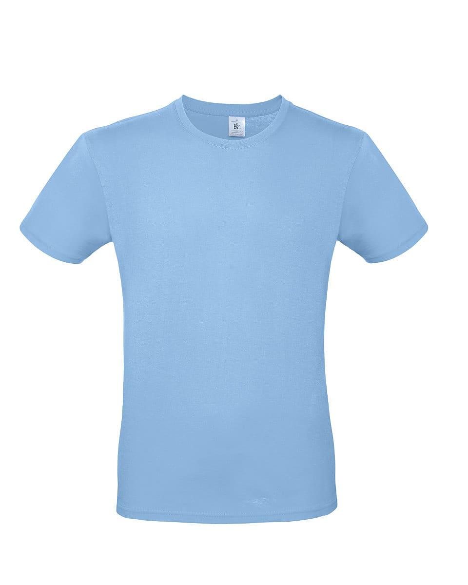 B&C Mens E150 T-Shirt in Sky Blue (Product Code: TU01T)