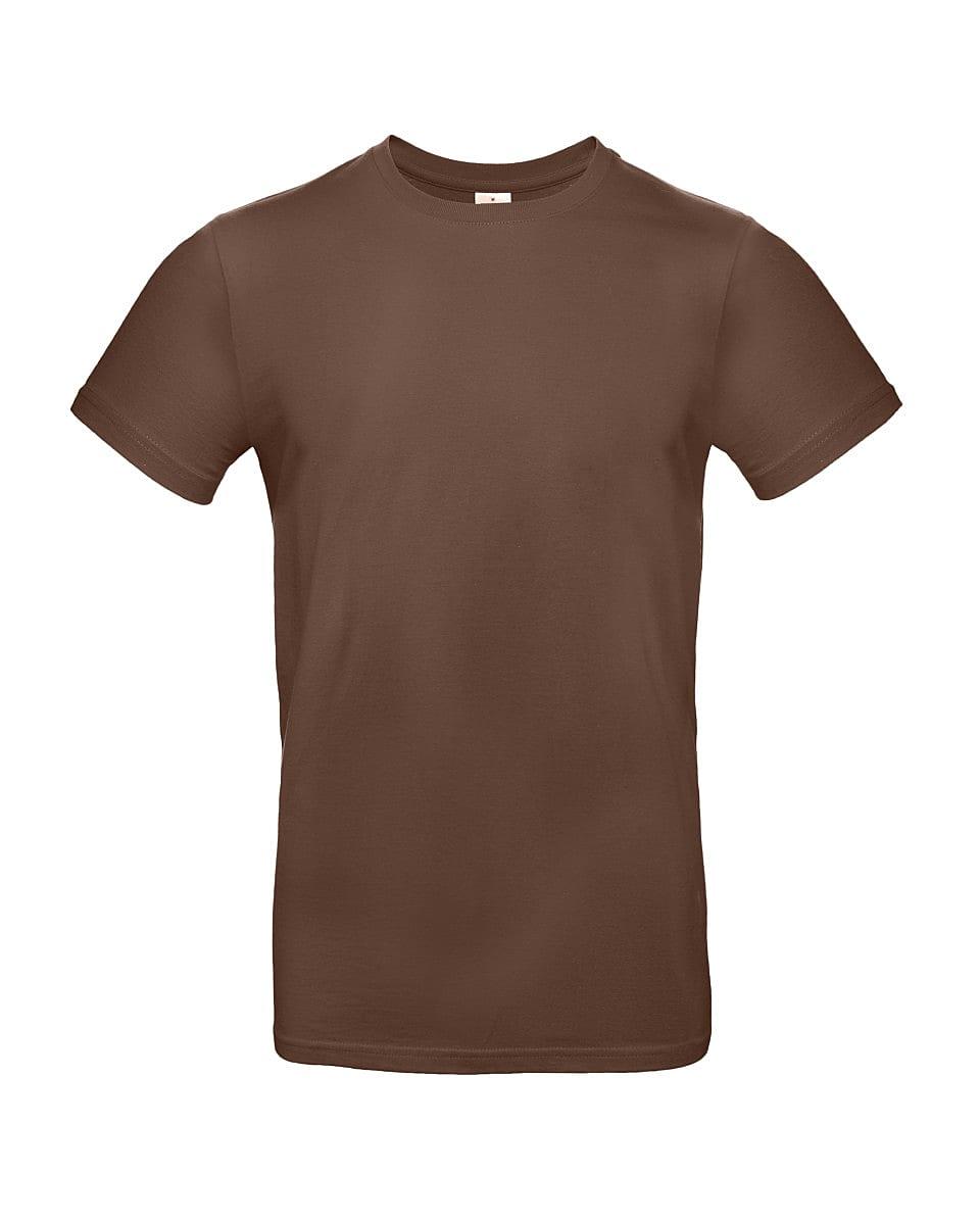 B&C Mens E190 T-Shirt in Chocolate (Product Code: TU03T)