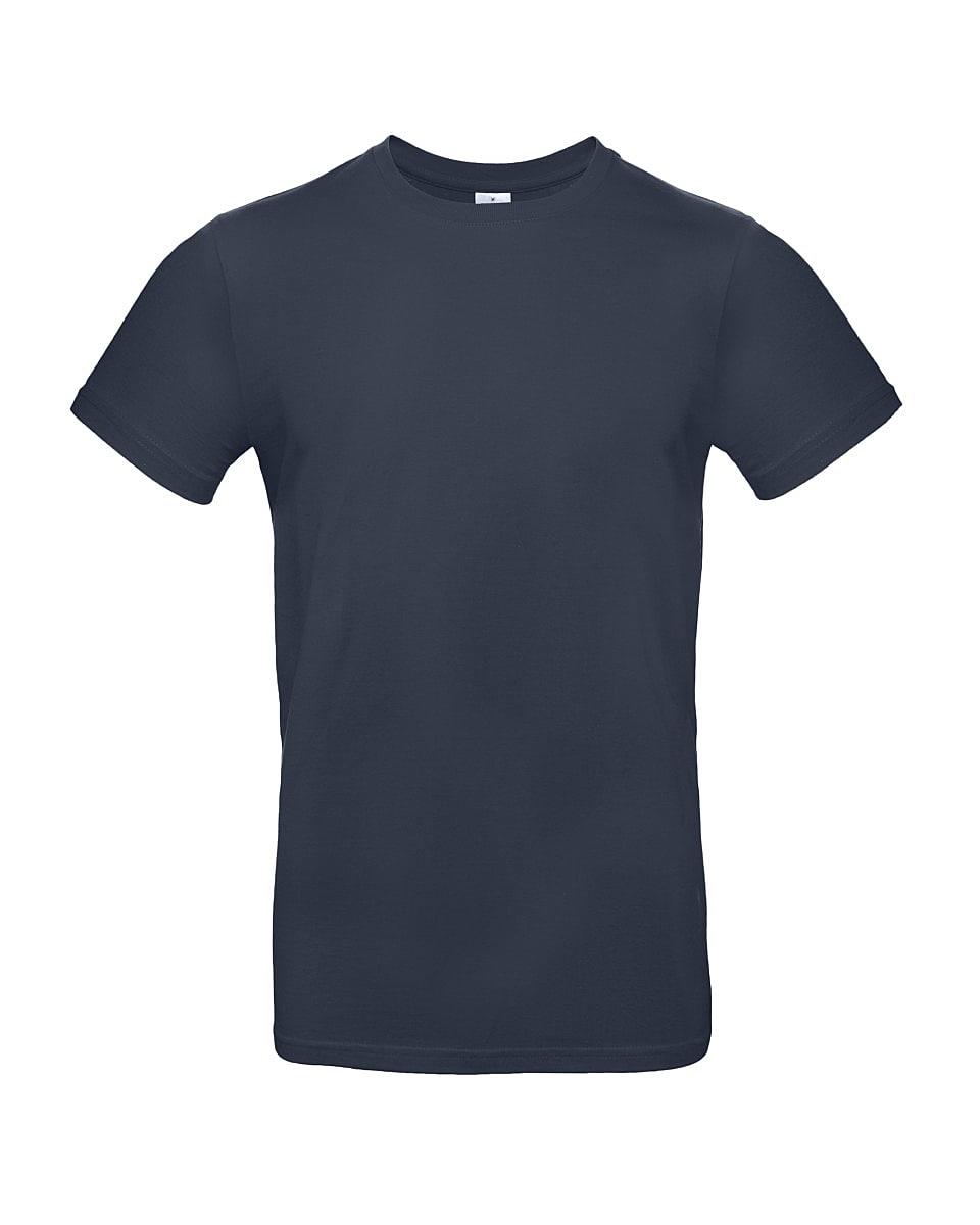 B&C Mens E190 T-Shirt in Navy Blue (Product Code: TU03T)