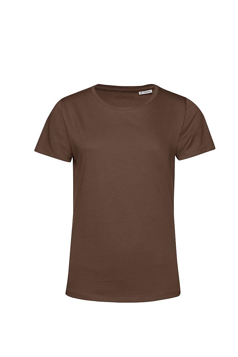 B&C Womens Organic E150 T-Shirt in Mocha (Product Code: TW02B)