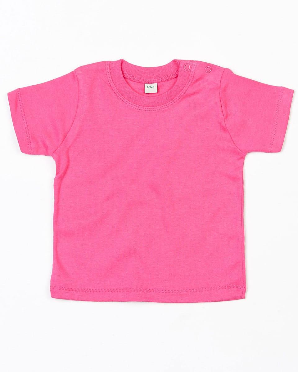 Babybugz Baby T-Shirt in Organic Fuchsia (Product Code: BZ02)