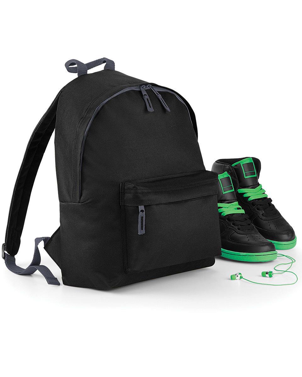 Bagbase Junior Fashion Backpack in Black (Product Code: BG125J)