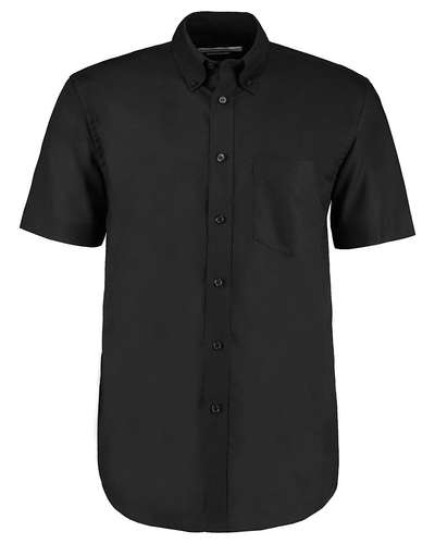 Kustom Kit Mens Workwear Oxford Short-Sleeve Shirt