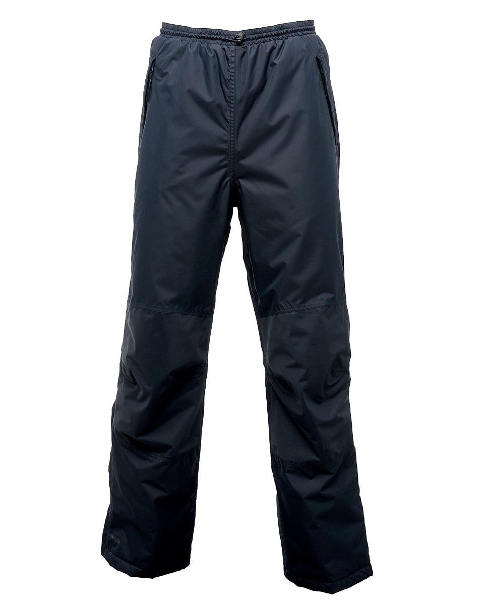 Regatta Wetherby Padded Over-Trousers (Regular) in Navy Blue (Product Code: TRA368R)