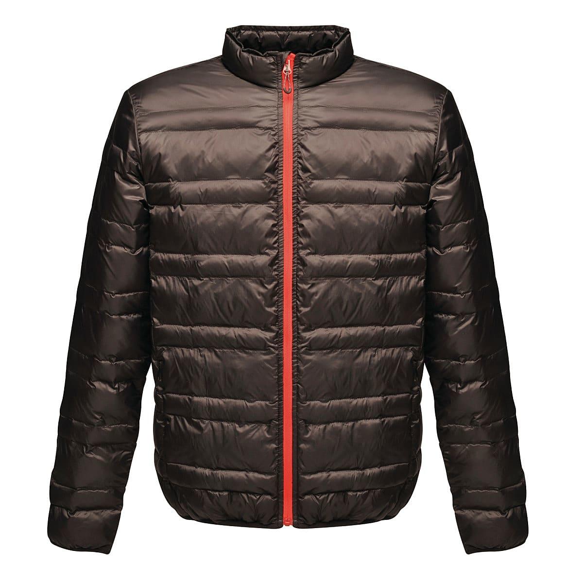 Regatta Fire Down-Touch Padded Jacket in Black / Red (Product Code: TRA496)