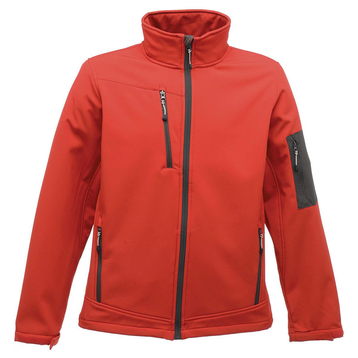 Regatta Arcola Softshell Jacket in Classic Red / Seal Grey (Product Code: TRA674)