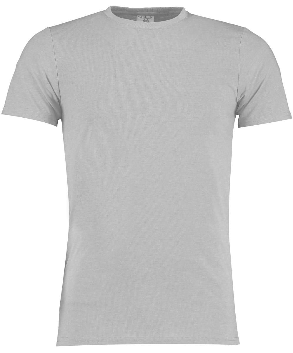Kustom Kit Superwash 60 T-Shirt in Light Grey Marl (Product Code: KK504)
