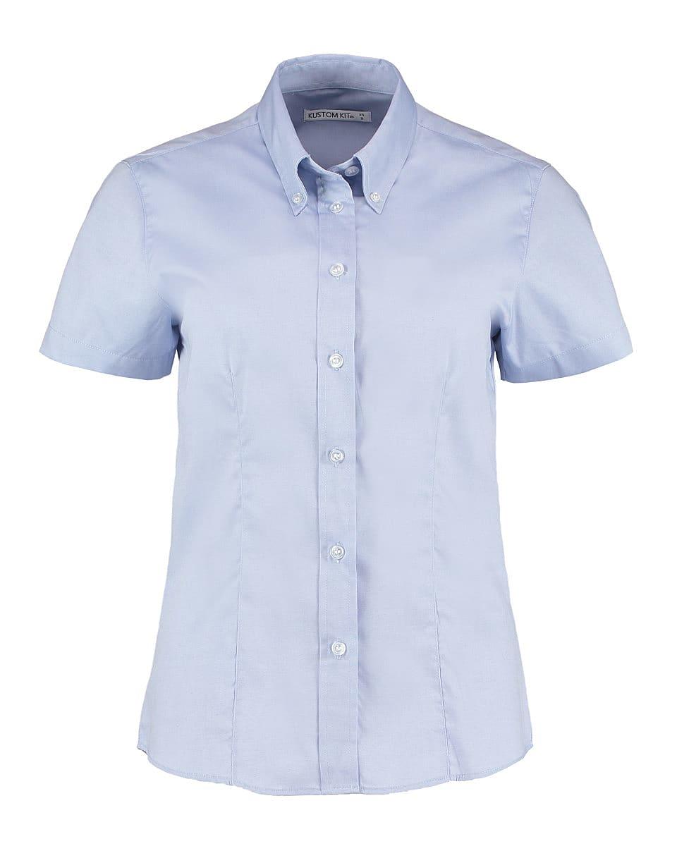 Kustom Kit Womens Short-Sleeve Oxford Shirt | KK701 | Workwear Supermarket