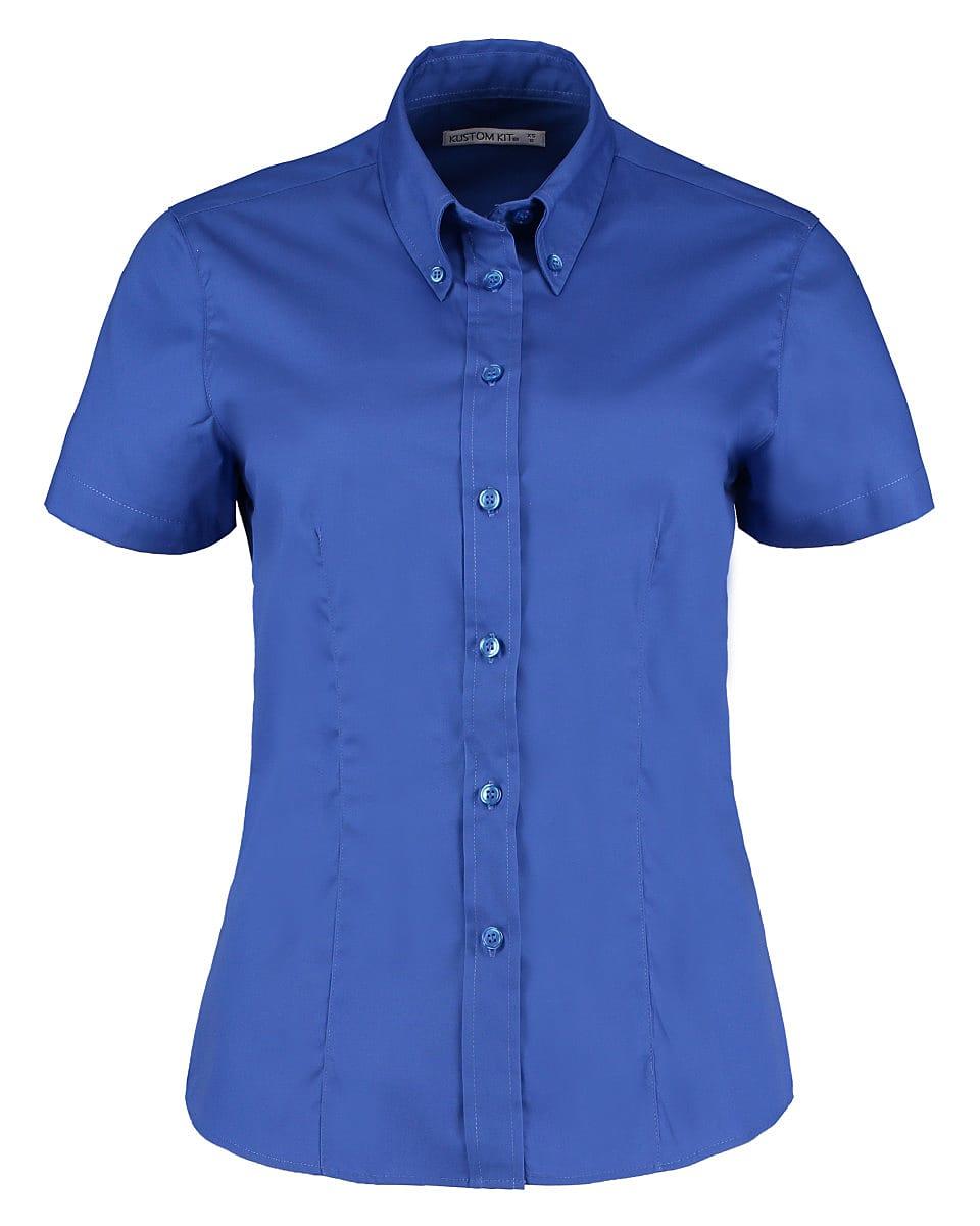 Kustom Kit Womens Short-Sleeve Oxford Shirt | KK701 | Workwear Supermarket