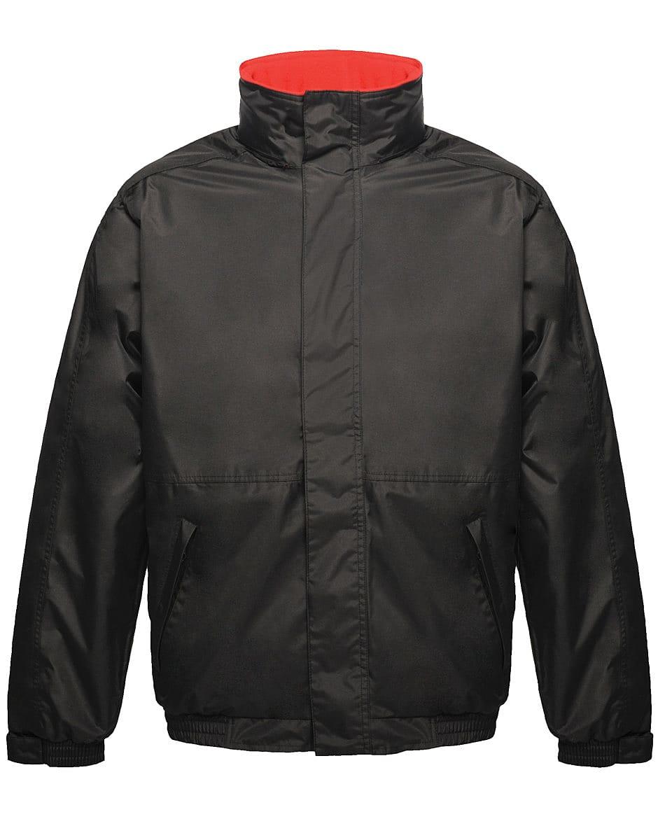 Regatta Dover Jacket in Black / Classic Red (Product Code: TRW297)