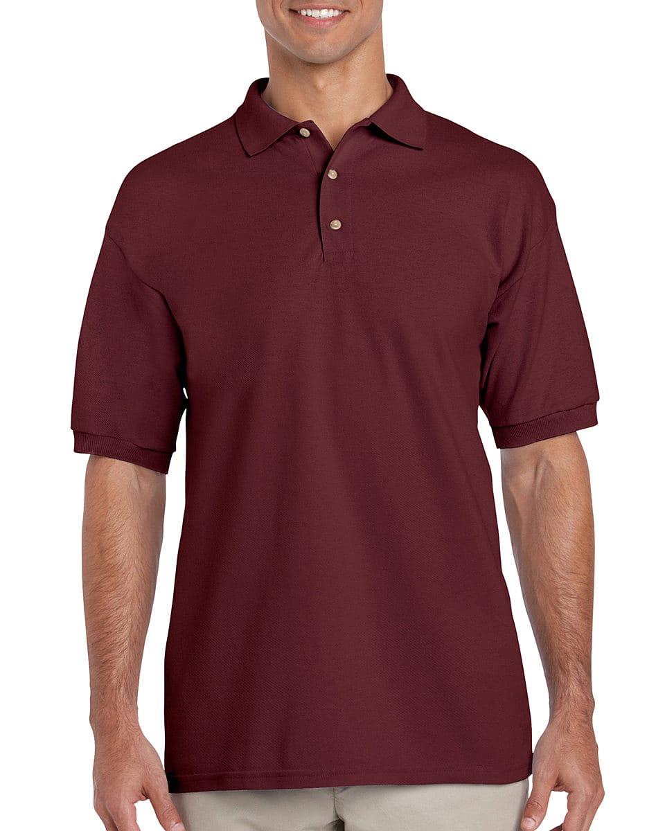 Gildan Ultra Cotton Pique Polo Shirt in Maroon (Product Code: 3800)