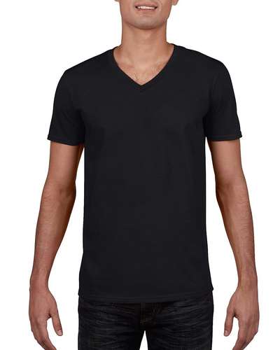 Gildan Mens Softstyle V-Neck T-Shirt