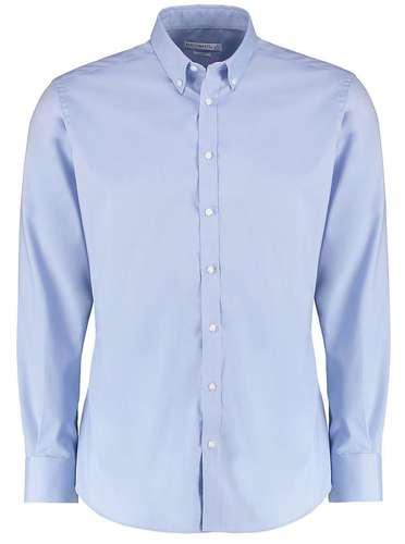 Kustom Kit Mens Stretch Oxford Shirt