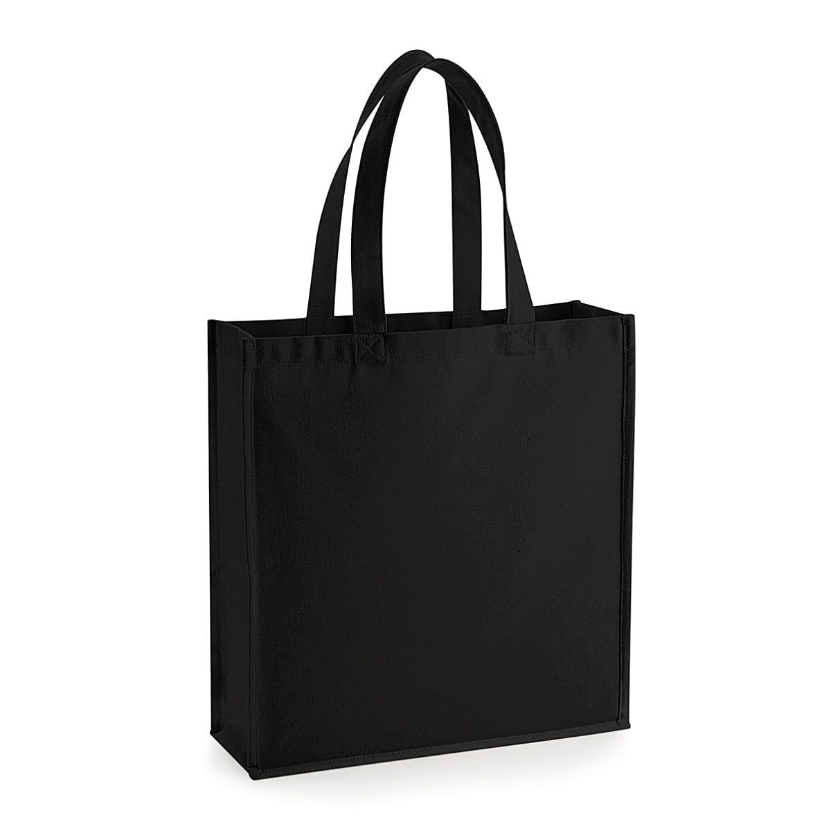 Westford Mill Gallery Canvas Tote in Black (Product Code: W600)