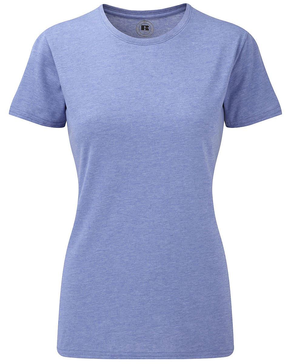 Russell Womens HD T-Shirt in Blue Marl (Product Code: 165F)