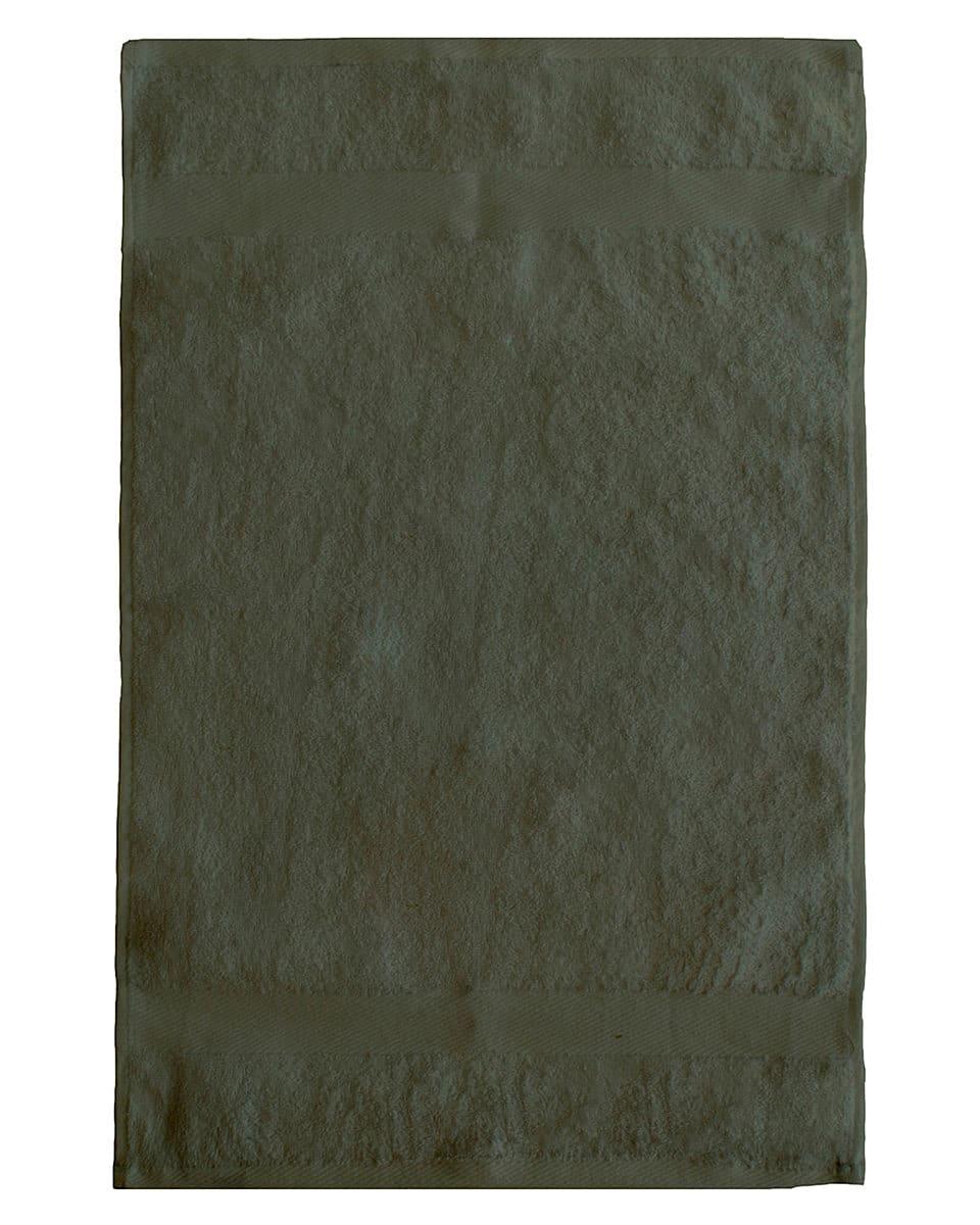 Jassz Towels Heavyweight Guest Towel in Chocolate (Product Code: T05505)