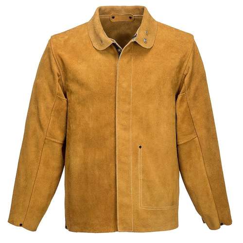 Portwest Leather Welding Jacket | SW34 | Workwear Supermarket