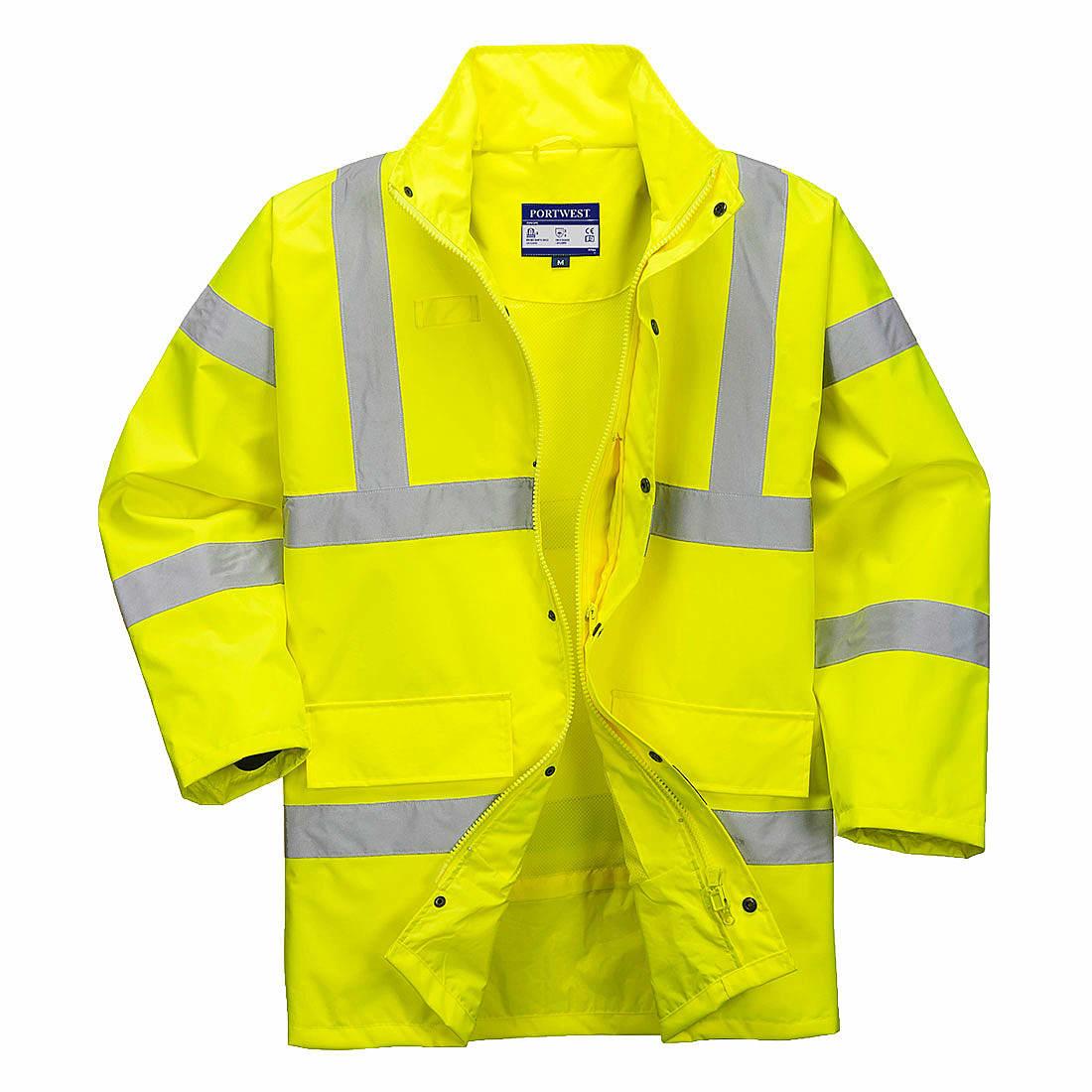 Portwest RT60 Hi-Viz Breathable Jacket in Yellow (Product Code: RT60)