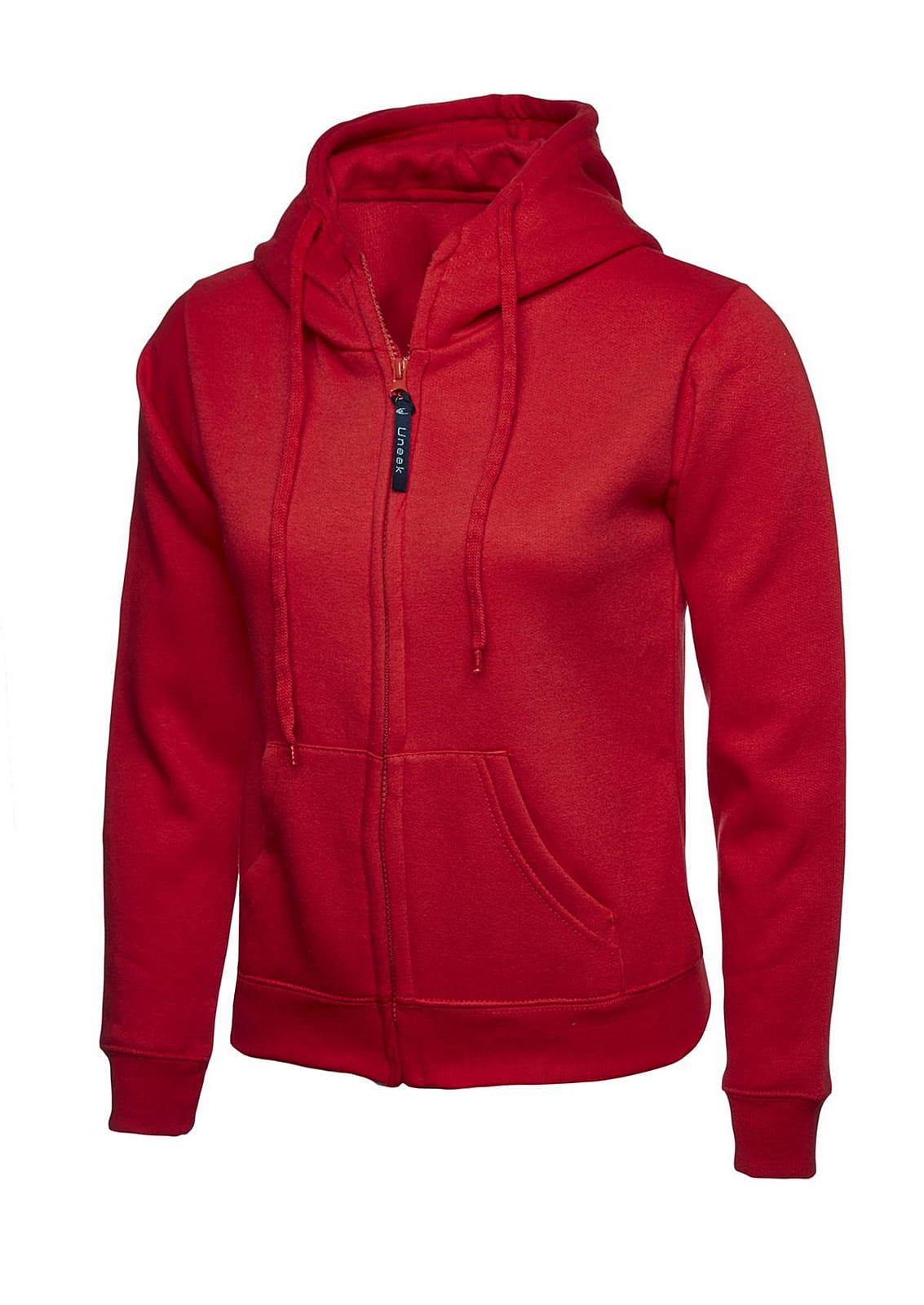 ladies zipped hoodies uk