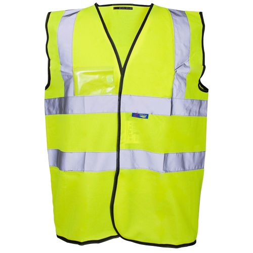 Supertouch Hi-Vis Vest - ID Pocket - Velcro