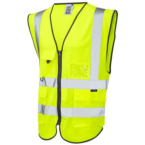 Leo Lynton ISO 20471 Class 2* Superior Waistcoat Yellow