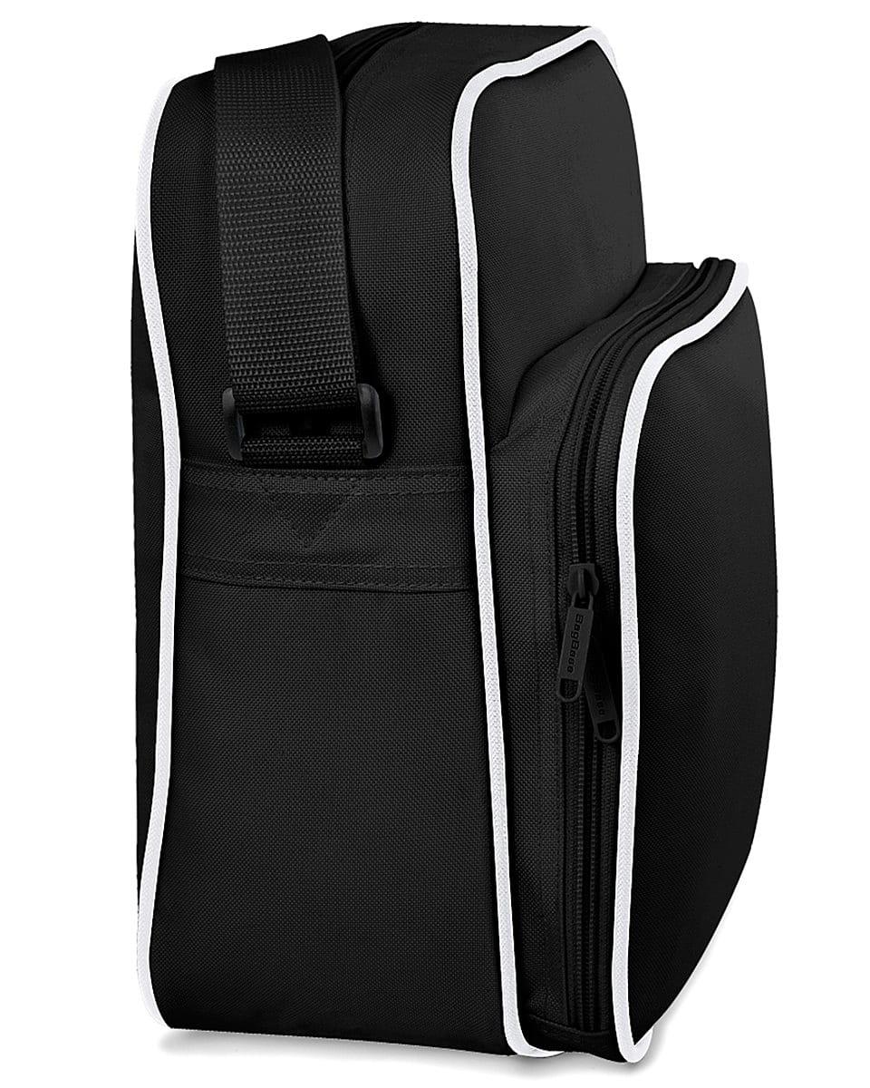 Bagbase Retro Day Bag in Black / White (Product Code: BG26)