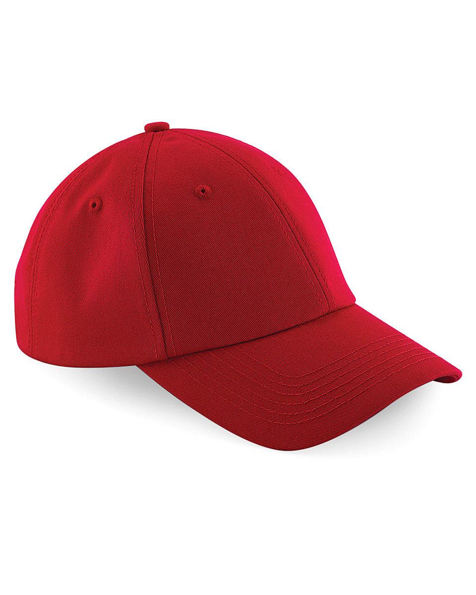 Beechfield Authentic Baseball Cap in Classic Red (Product Code: B59)