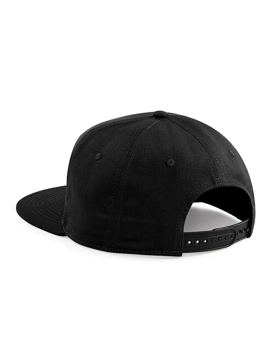 Beechfield Pitcher Snapback Cap in Black (Product Code: B670)