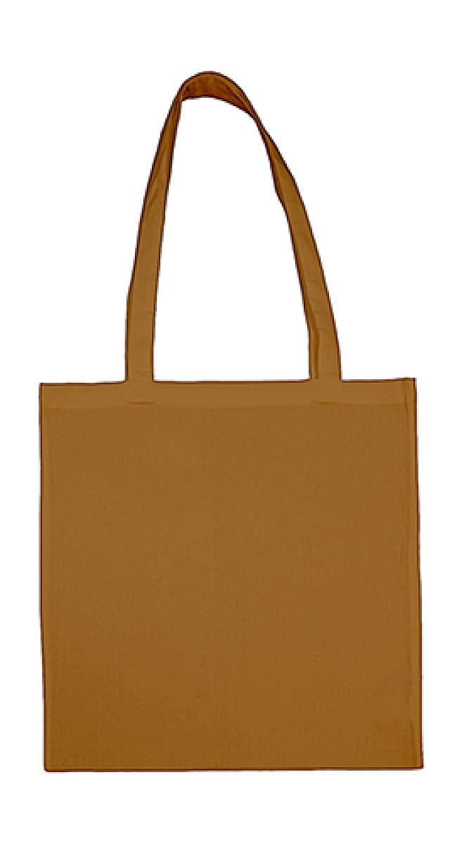Jassz Bags Beech Cotton Long-Handle Bag in Medal Bronze (Product Code: 3842LH)