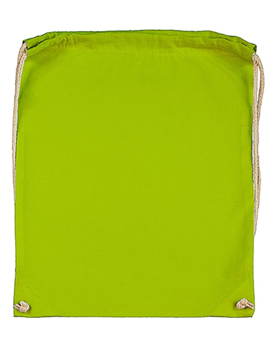 Jassz Bags Chestnut Dstring Backpack in Lime (Product Code: 60257)