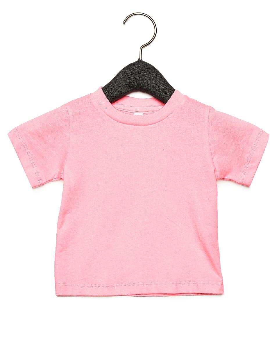 Bella Canvas Baby Jersey Short-Sleeve T-Shirt in Pink (Product Code: CA3001B)