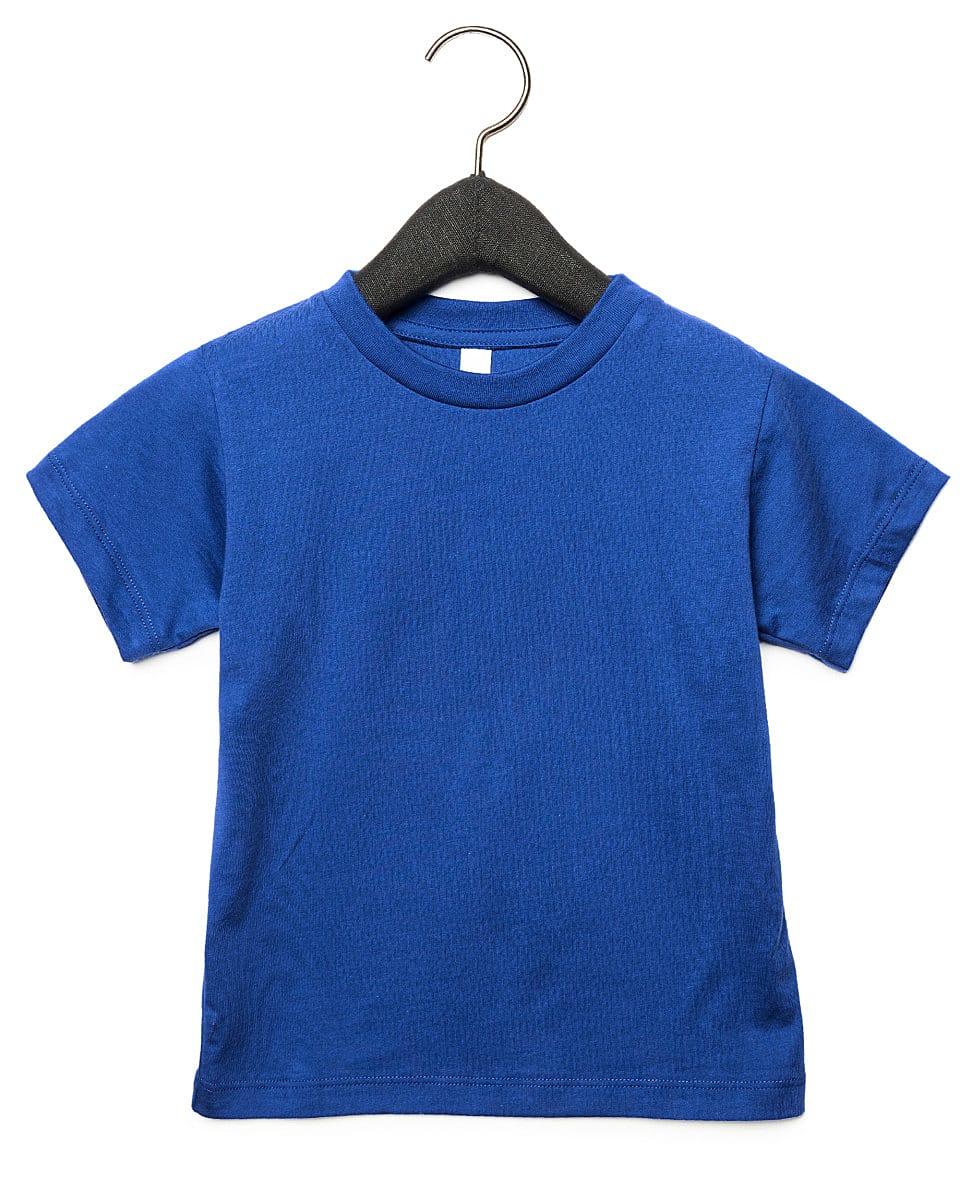 Bella Canvas Toddler Jersey Short-Sleeve T-Shirt in True Royal (Product Code: CA3001T)