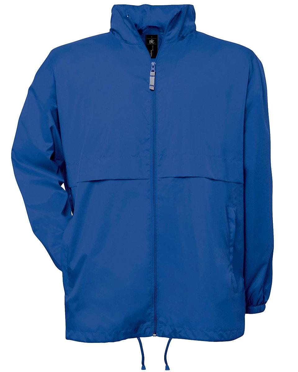 B&C Mens Air Lightweight Jacket in Royal Blue (Product Code: JU801)