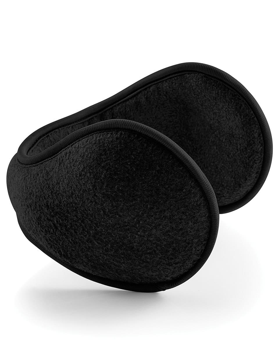 Beechfield Suprafleece Ear Muffs in Black (Product Code: B242)