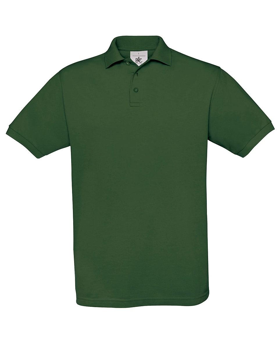 B&C Mens Safran Polo Shirt in Bottle Green (Product Code: PU409)