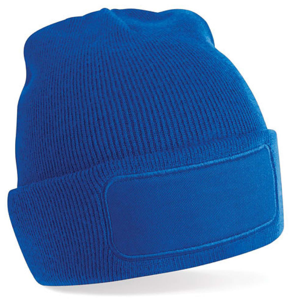 Beechfield Original Patch Beanie Hat in Bright Royal (Product Code: B445)