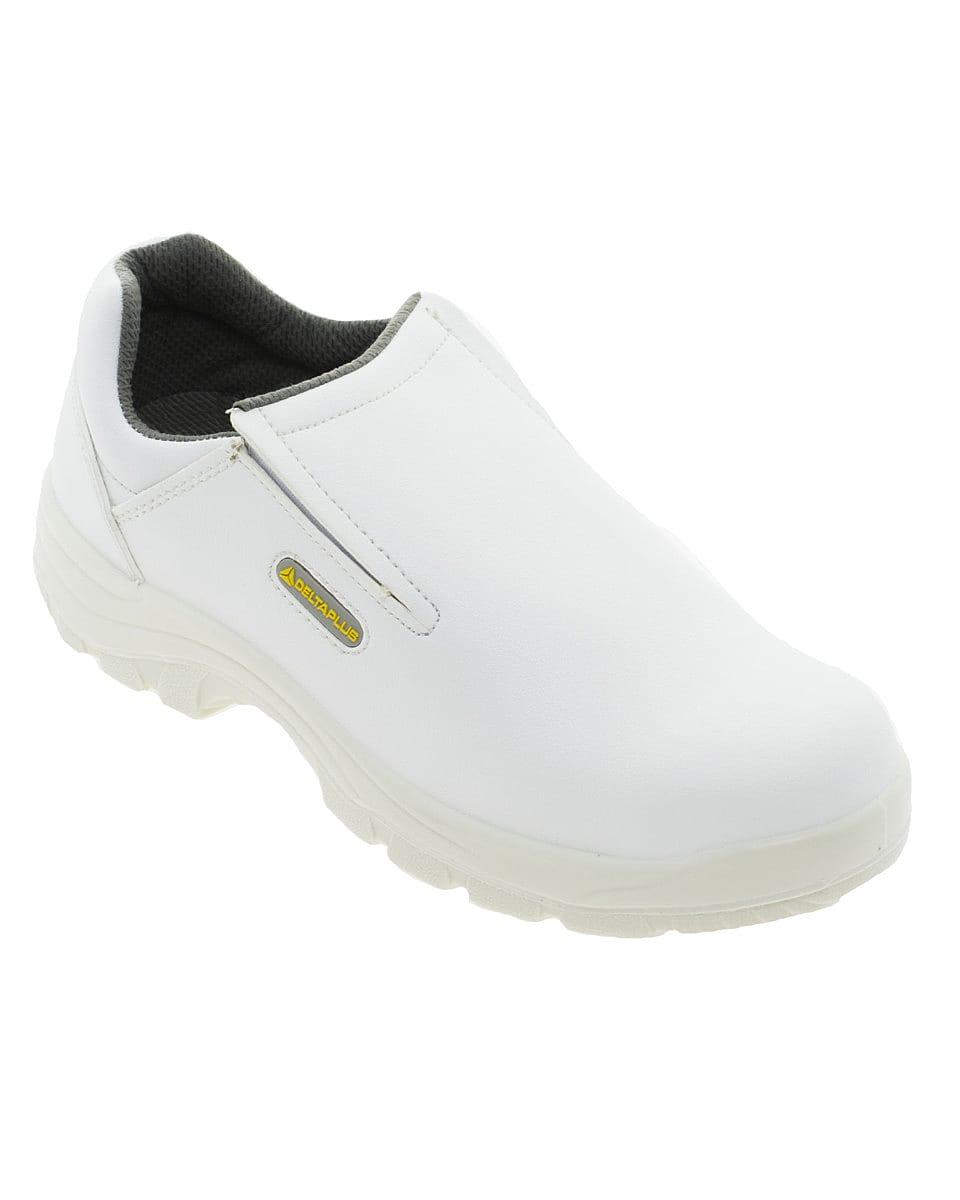 Delta Plus Hygiene Non Slip Shoes in White (Product Code: ROBION)