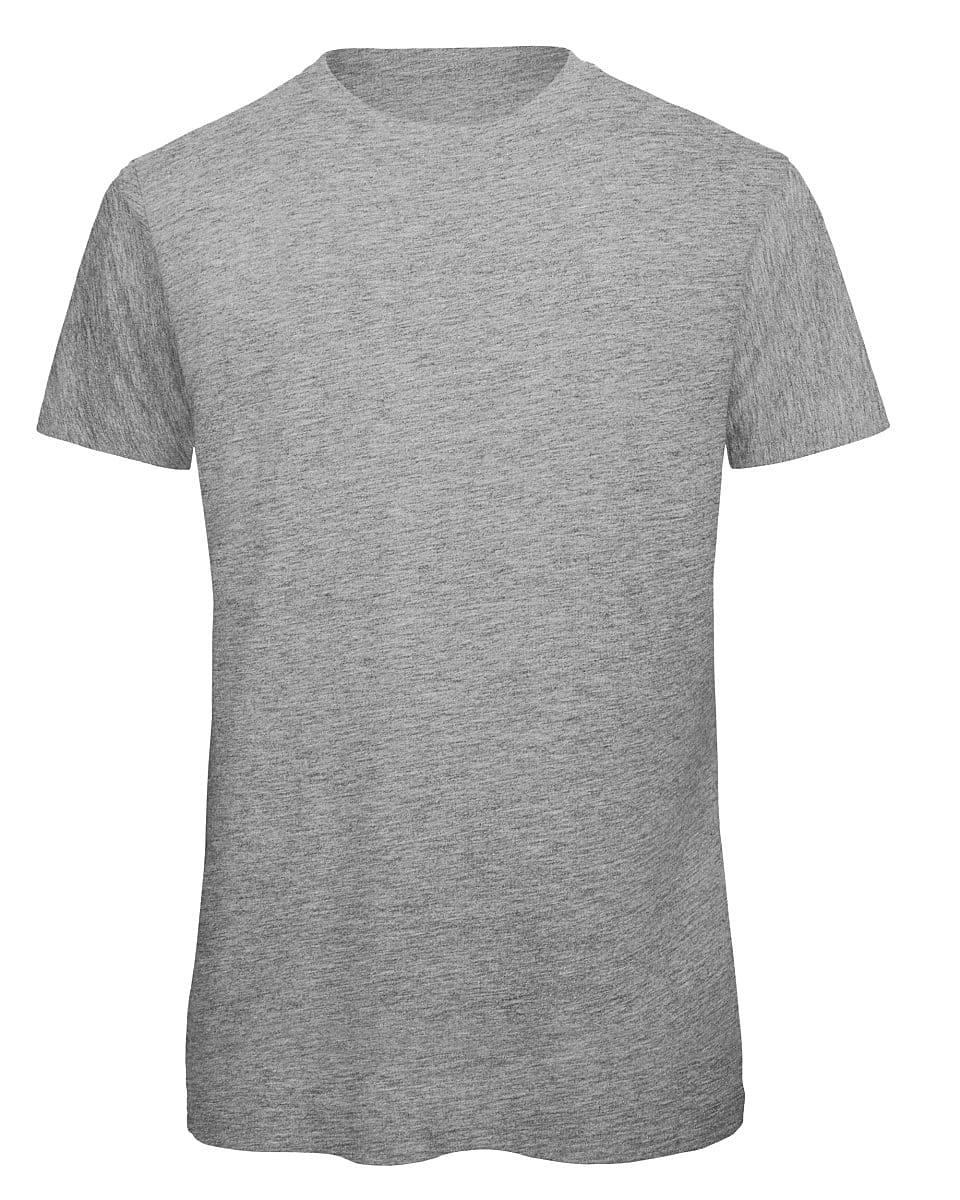 B&C Mens Inspire Crew T-Shirt in Sport Grey (Product Code: TM042)