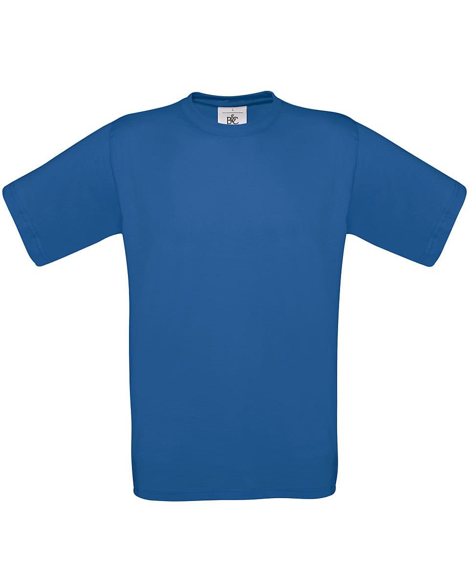 B&C Mens Exact 190 T-Shirt in Royal Blue (Product Code: TU004)