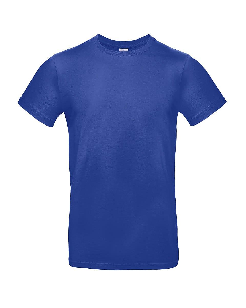 B&C Mens E190 T-Shirt in Cobalt Blue (Product Code: TU03T)
