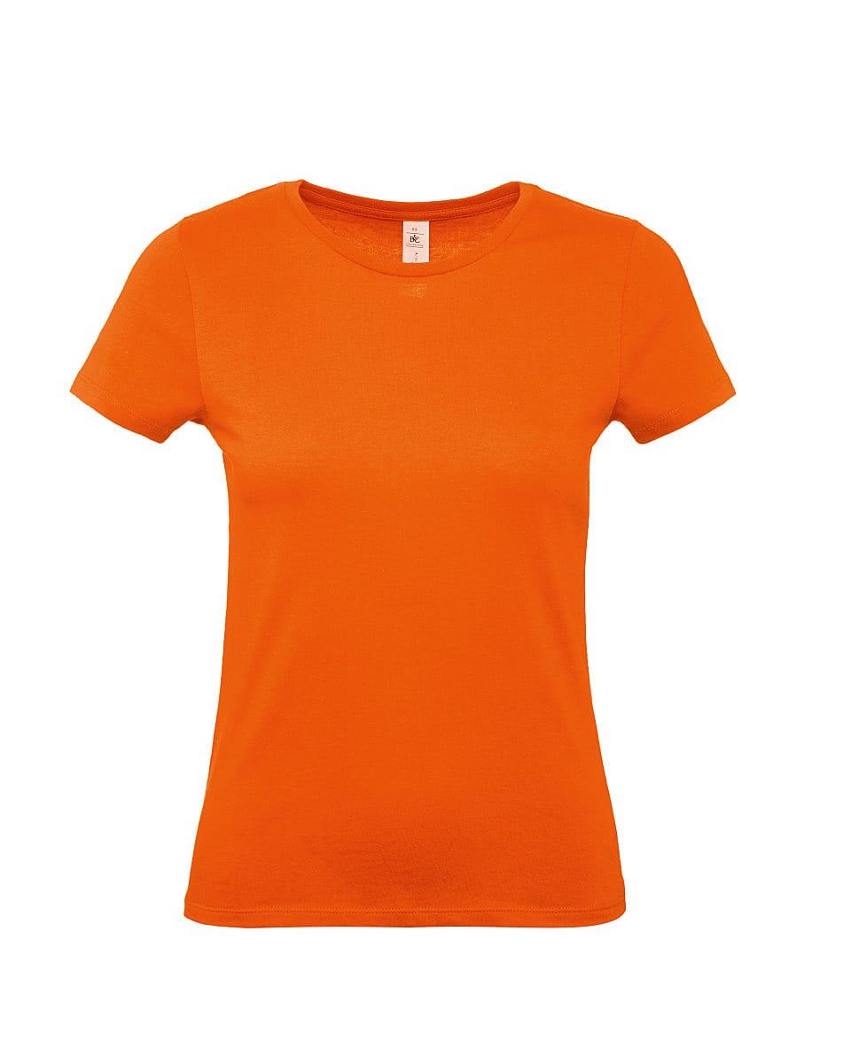 B&C Womens E150 T-Shirt in Orange (Product Code: TW02T)