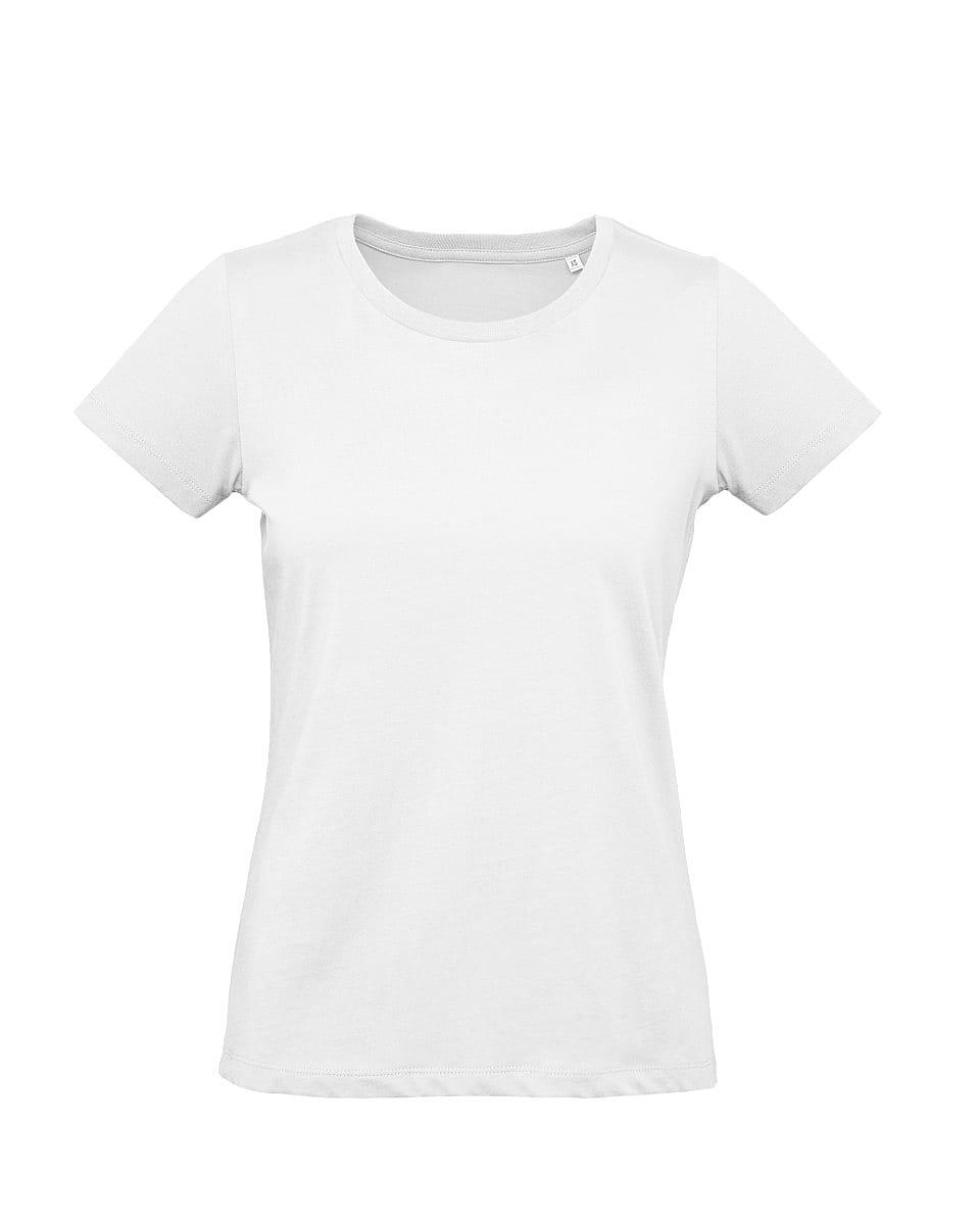 B&C Womens Inspire Plus T-Shirt in White (Product Code: TW049)