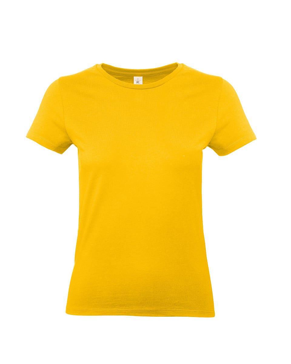 B&C Womens E190 T-Shirt in Gold (Product Code: TW04T)