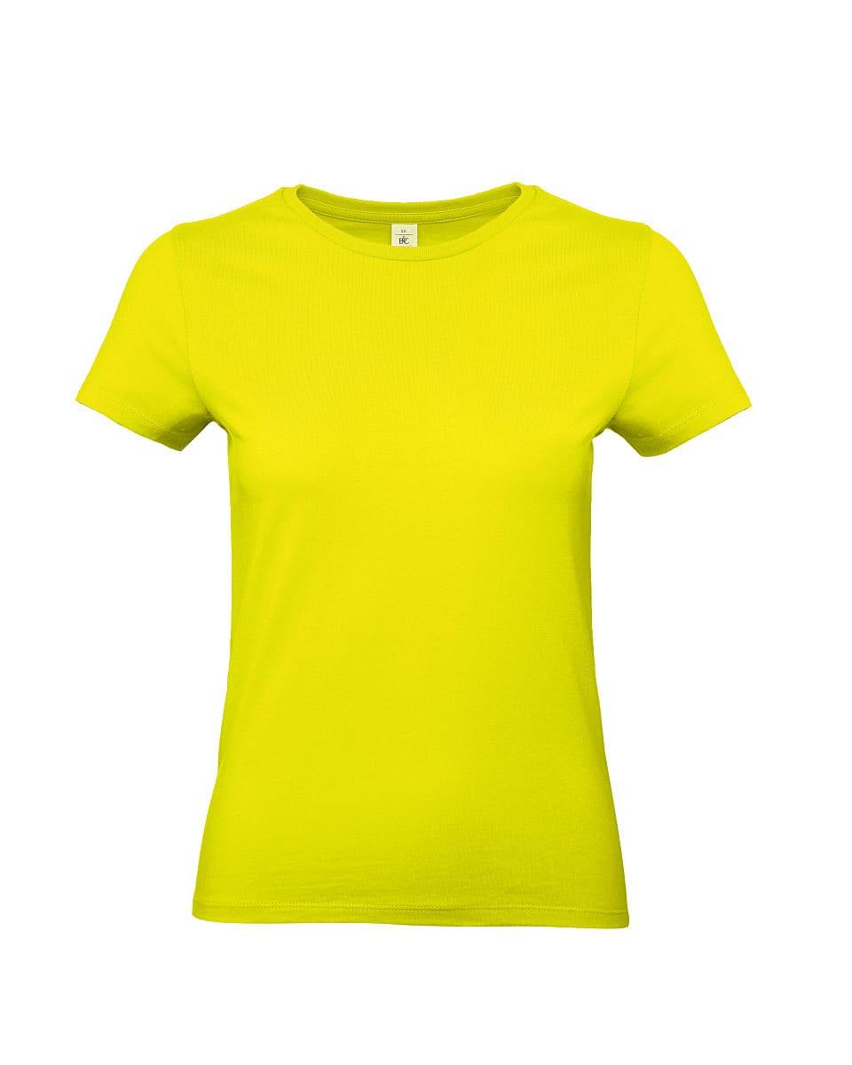B&C Womens E190 T-Shirt in Pixel Lime (Product Code: TW04T)