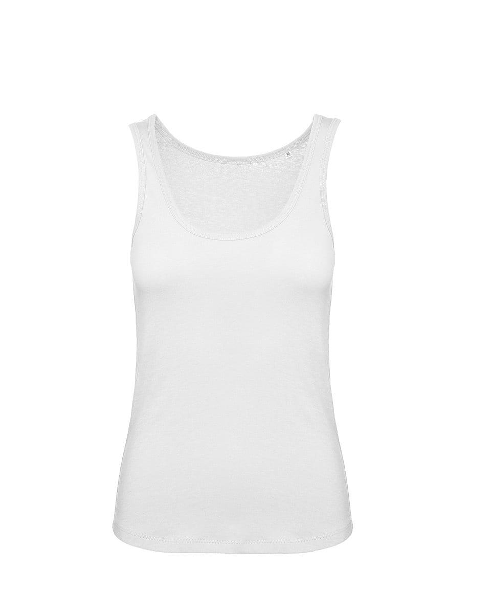 B&C Womens Inspire Tank in White (Product Code: TW073)