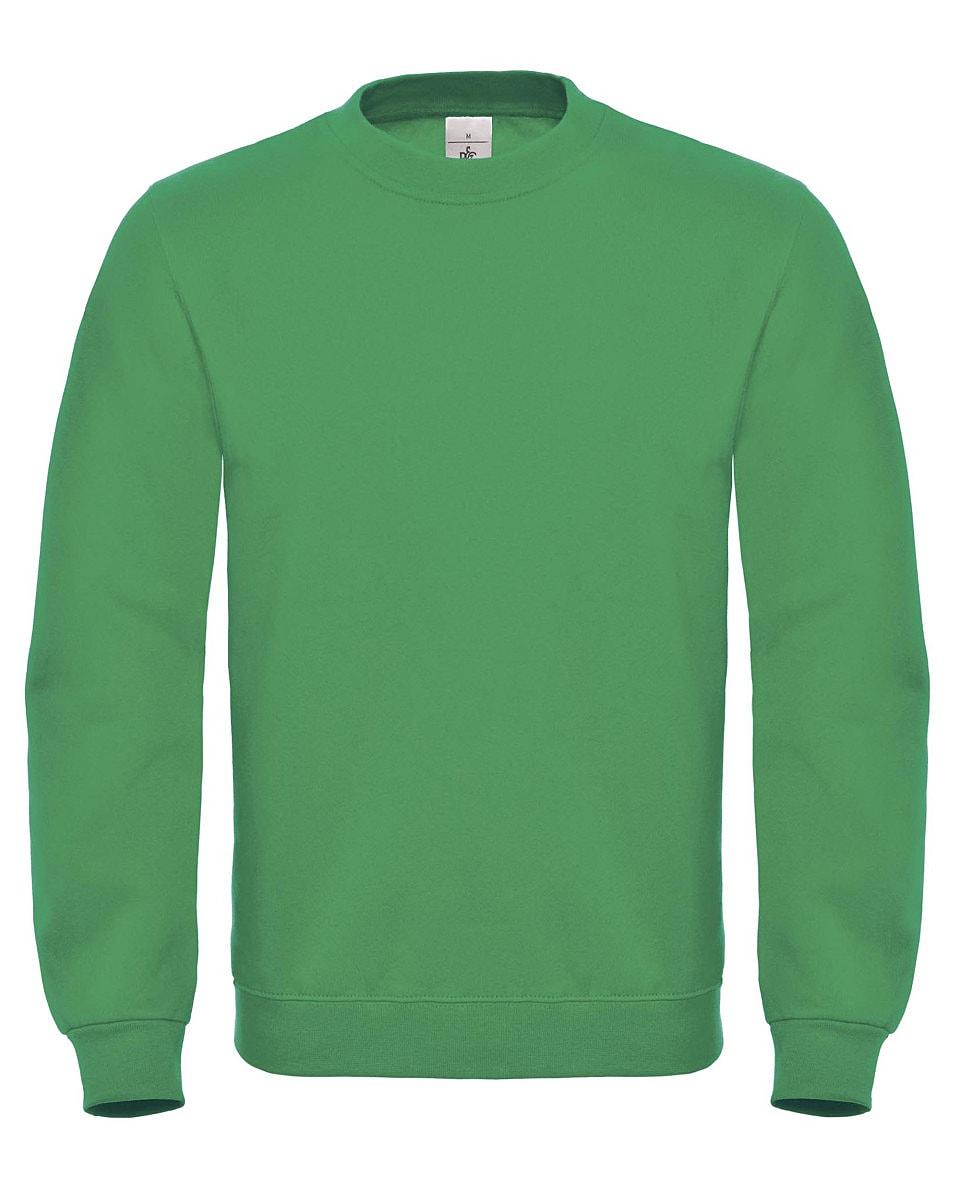 B&C ID.002 Sweatshirt in Kelly Green (Product Code: WUI20)
