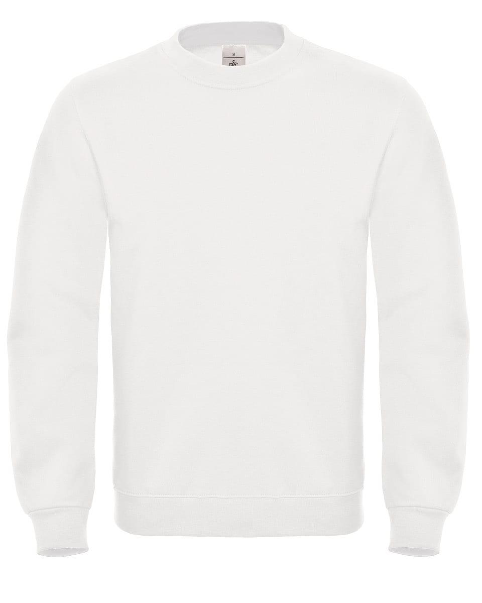 B&C ID.002 Sweatshirt in White (Product Code: WUI20)